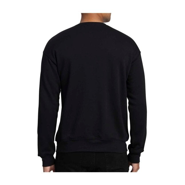 Allister Pokémon Trainers Black Oversize Drop-Shoulder Crew Neck Sweatshirt - Adult